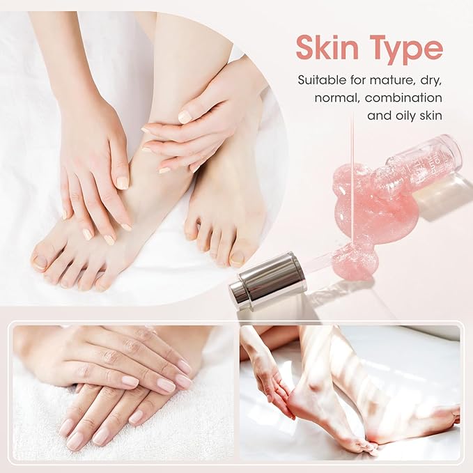 Gellen Nail Cuticle Oil for Growth and Strength, Vitamin E Fingernail Nourishing Oil for Hydrating, Moisturizing, Strengthening, Repairing, Nail and Skin Care Product for Men Women, Jasmine Scent