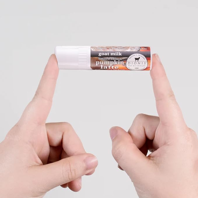 Dionis Goat Milk Skincare Pumpkin Overnight Lip Mask & Lip Balm Kit + Hand & Body Cream