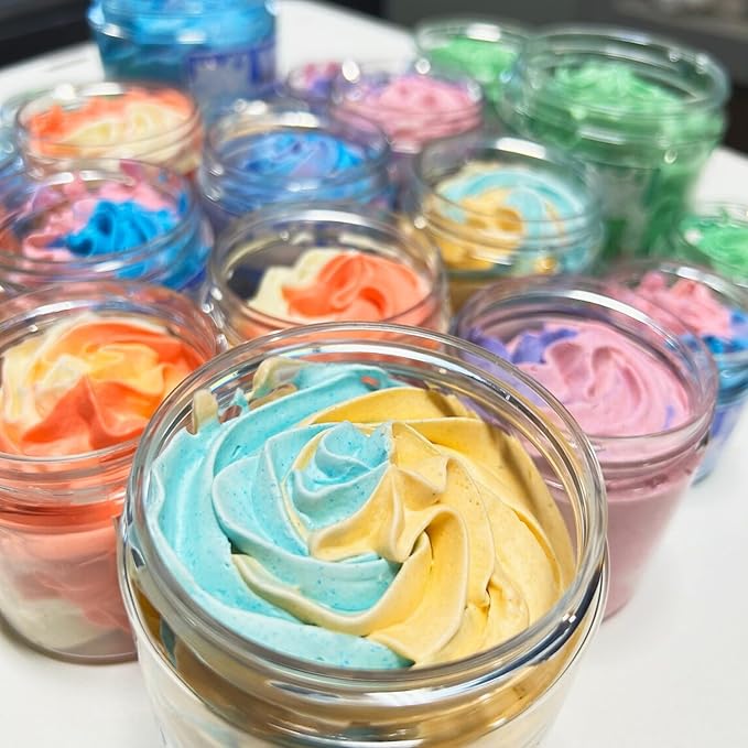 Birthday Cake Whipped Body Butter 8oz. With Shea Butter Mango Butter Cocoa Butter Creamy Natural Smooth Long-lasting Intense Moisturizer