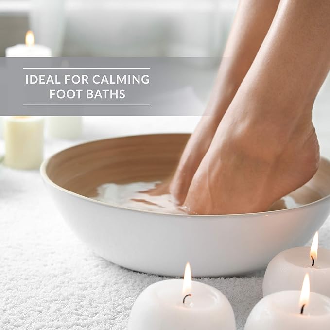 SaltWorks Ultra Epsom Premium Epsom Salt, Lavender Scented & Medium Unscented Bundle, 4 Pounds