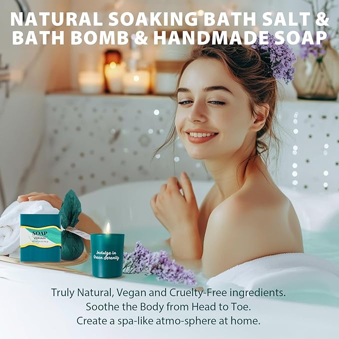 Gifts for Women Gift Baskets, Sister, Best Friends Birthday Gifts, Perfect Spa Gifts 6pcs Mothers Day Gifts