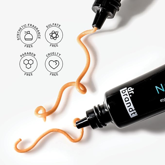 Dr. Brandt Needles No More, No More Baggage - Minimizes Under-Eye Bags, Puffiness & Dark Circles - 0.5 oz