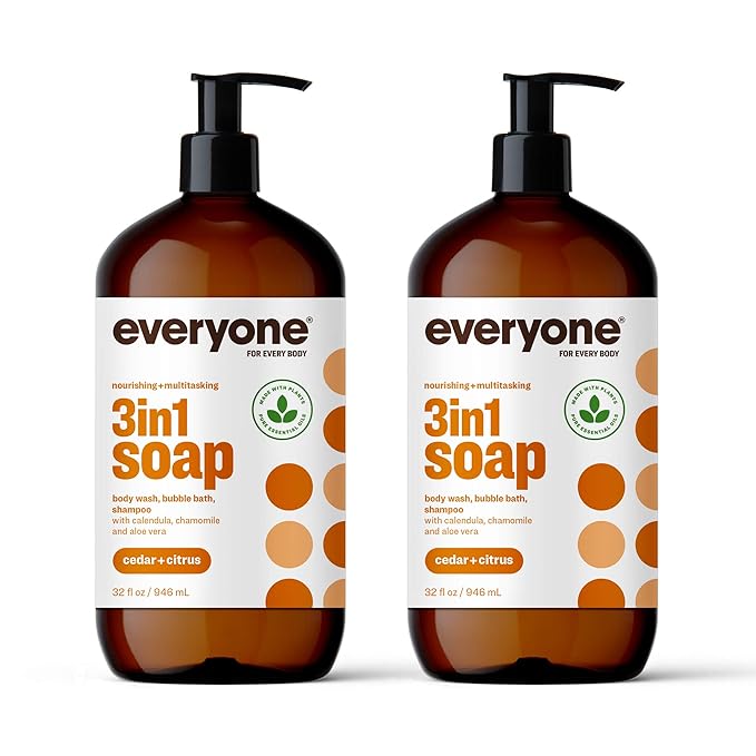 Everyone Nourishing Hand and Body Lotion & 3-in-1 Soap