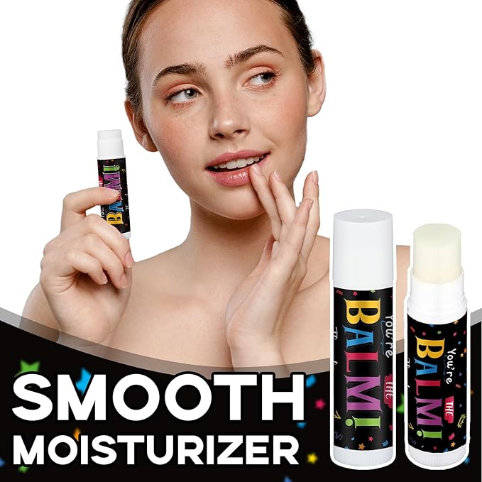 5 Pack Employee Teacher Appreciation Gifts Lip Balms Bulk Staff Team Thank You Gifts for Women Men Employee Coworkers Staff Teachers Volunteers Bulk Club Present You're the Balm