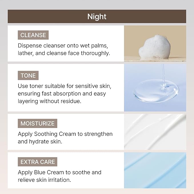 DearKlairs [Klairs] Korean Skincare Beginner Kit, 4pc Set, Cleanser to cream