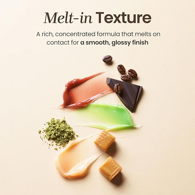 CNP Honey Lip Butter - Propolis Lipcerin™ 06 Caramel Latte, Café Edition, Hydrating Overnight Manuka Lip Balm & Mask, 12hrs Long-lasting Moisture, Gifts for Women, Korean Skin Care, 0.5 fl.oz.