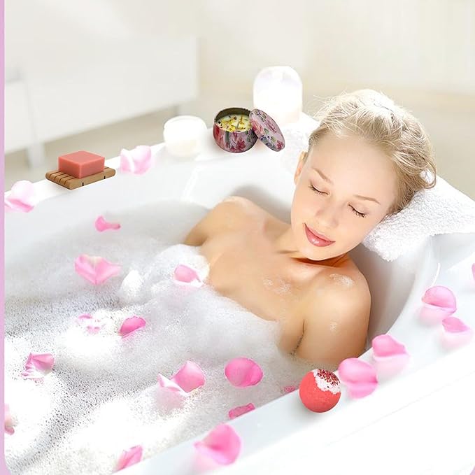 Spa Gift Baskets for Women, Luxury Self Care Relaxation Birthday Gifts for Women, Get Well Soon Gifts for Friend, Scented Bath Gift Box for Christmas,Thanksgiving,Valentine's Day