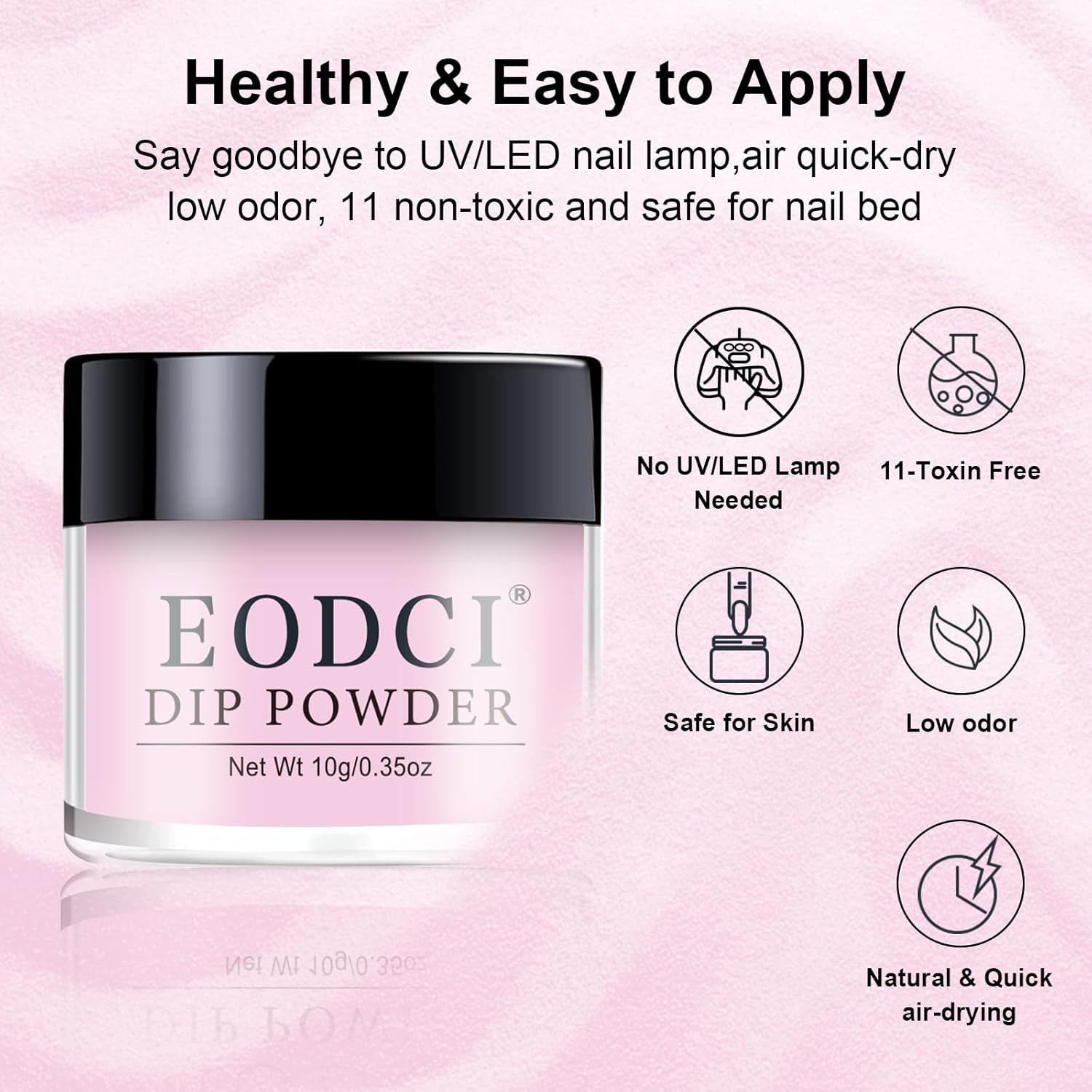 31 Pcs Dip Powder Nail Kit Starter - 20 Colors Nude Brown Skin Tone Dipping Powder Liquid Set with Base Top Coat, Activator, Brush Saver, Nail Buffer and Brush No Needed Lamp Curing