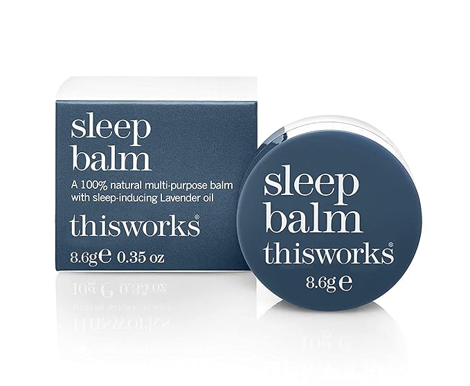 THISWORKS sleep balm: 100% Natural Multi-Purpose Balm with Sleep-Inducing Lavender Oil, 8.6g | 0.35 oz