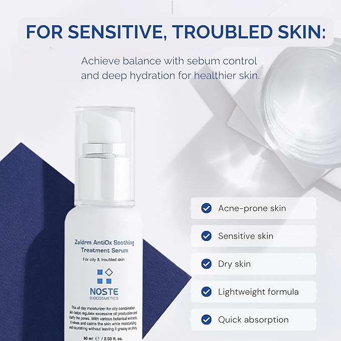 SKINCURE Noste Zaldrm AntiOx Soothing Treatment Serum