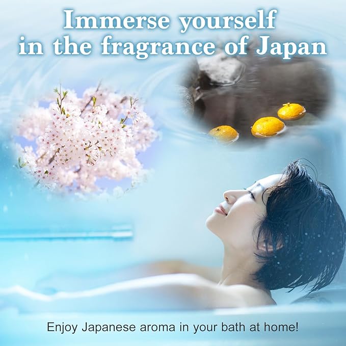 Japanese Hot Spring Bath Salt Onsen Thick Creamy Texture, Powder 600g (15 Baths) (Onso Cloudy)