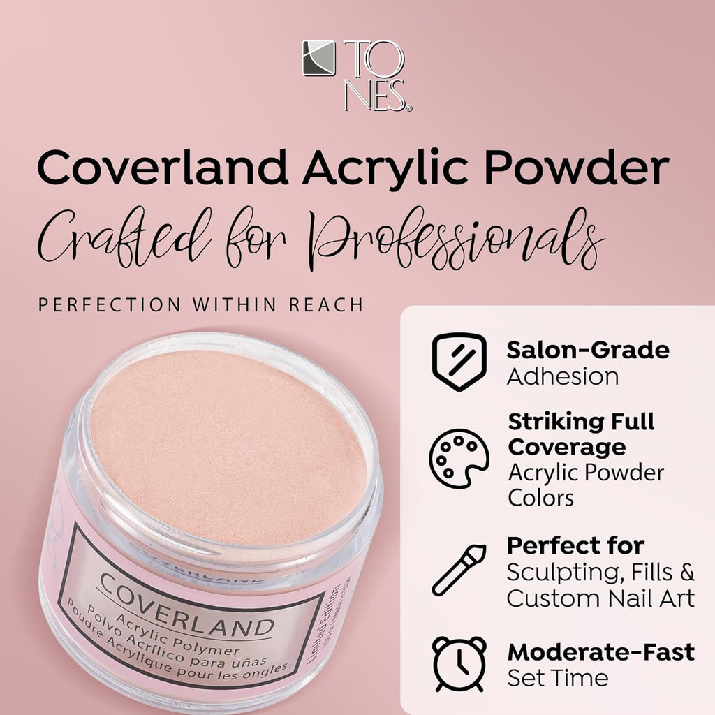 Coverland Acrylic Powder 3.5oz "Cafe au Lait" - Limited Edition