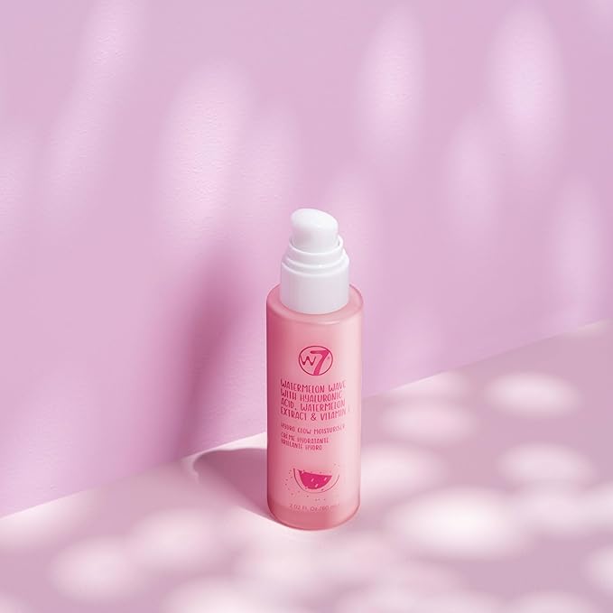 W7 - Brighten Up Essential Gift Set - Moisturizer, Reusable Cleansing Cookie, Toner and Face Mist - Soothing Skin Care Kit for Beautiful Skin