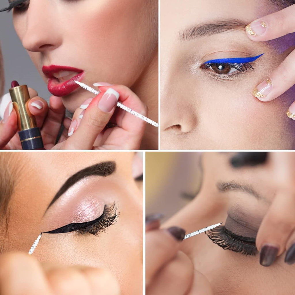 G2PLUS 100PCS Disposable Liner Brushes, Eyebrow and Liner Brush Applicator, Cosmetic Eye Wands for Lip Liners, Eye Makeup, Eyelashes and Detail Painting (Crystal Pink)