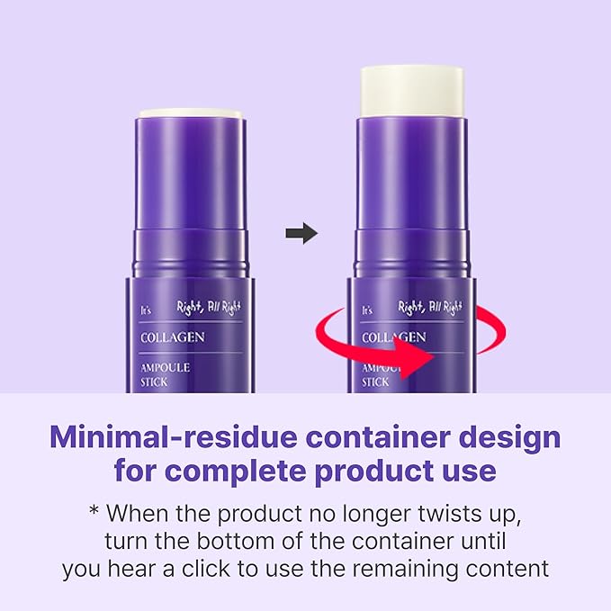 [Set of 2] SCINIC Collagen Ampoule Stick – 0.35 fl.oz Each, Anti-Aging & Hydrating Multi-Balm with Low-Molecular Collagen & Fermented Oil for Firm, Radiant Skin | Korean Skincare