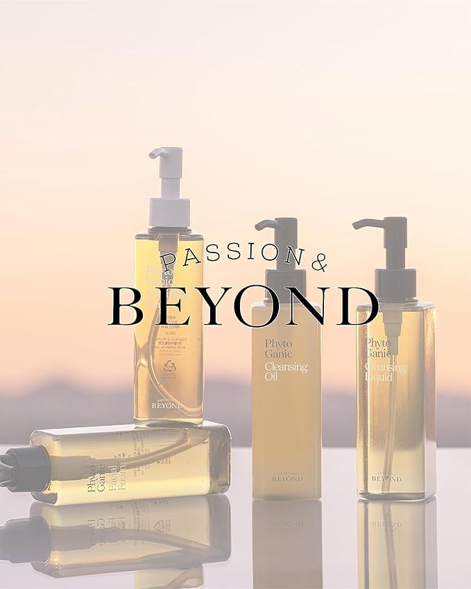BEYOND Phytoganic (Cleansing Liquid, 6.8fl oz) - Vegan Formula Korean Skin Care. Gentle All-in-One Face Wash with Smooth Finish, Clean Herbs, Phyto-Biome