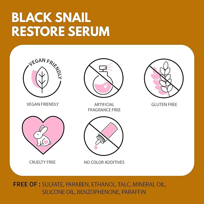 iUNIK Black Snail Restore Serum Repair Ampoule, 1.71 Fl Oz +98% Beta-Glucan Power Deep Moisture Serum - Intense Hydration + Beta Glucan Daily Moisture Cream 2.02 Fl Oz