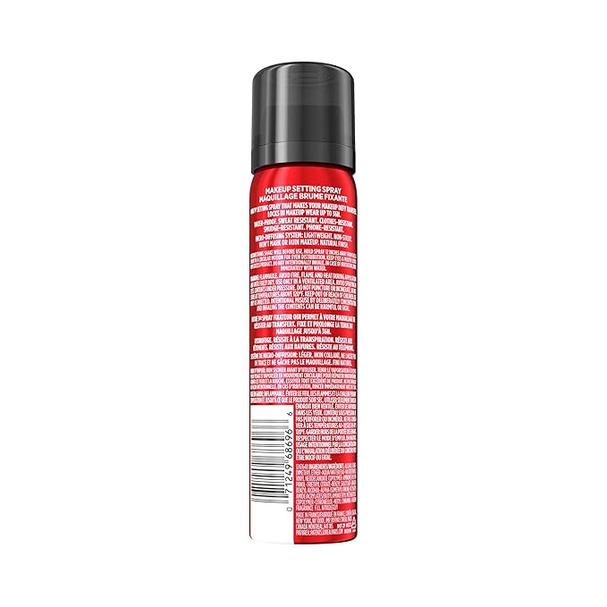 L'Oreal Paris Infallible 3-Second Setting Spray Mist, Microfine Mist for up to 36HR Wear, Clear, 1.76 oz (Pack of 2)