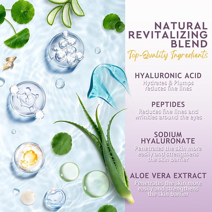 Under Eye Patches,30 Pairs Eye Mask Skin care for Dark Circles, Puffy Eyes, Undereye Bags,Wrinkles,Hyaluronic Acid Eye Treatment Skin Care for Men & Women Gift （Hyaluronic Acid）