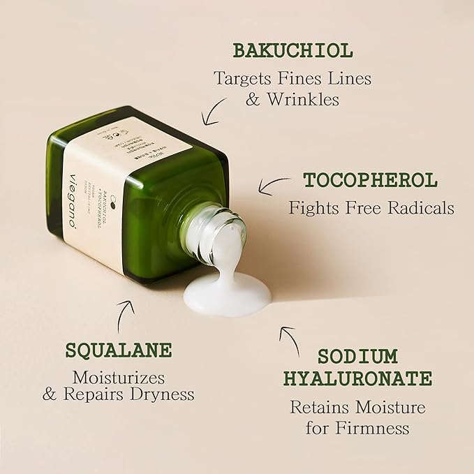 DAMASK ROSE + CoQ10 Firming Cream and BAKUCHIOL + TOCOPHEROL Rejuvenating Serum