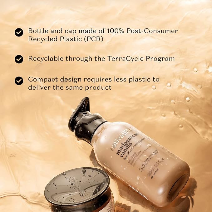 Nativa SPA by O Boticário, Madagascar Vanilla Moisturizing Body Lotion, Fragranced Skin Moisturizer with Purified Quinoa Drops, 13.5 Ounce