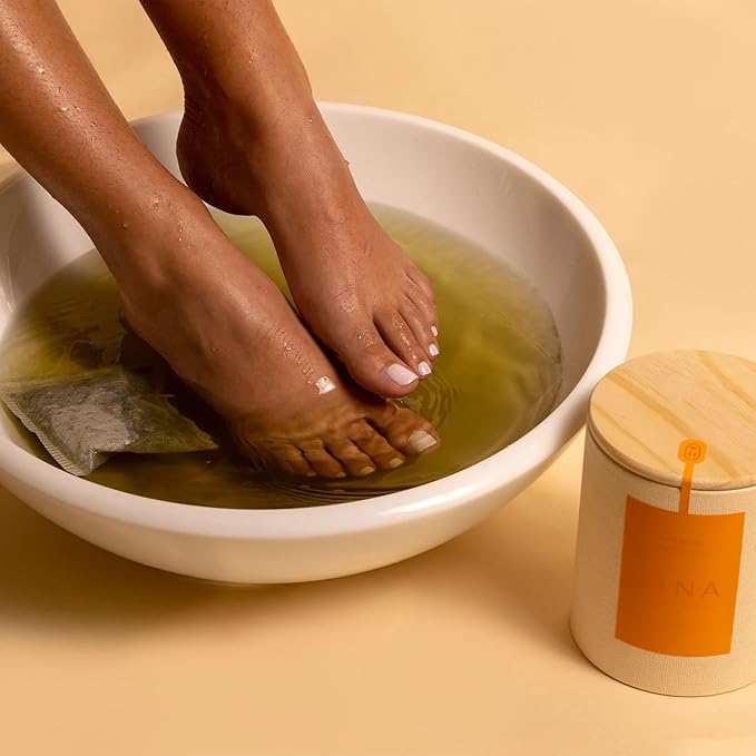 YINA - Organic Bath Ritual Bath Packs with Japanese Mugwort | Sustainable, Cruelty-Free, Clean Skincare (9-Packs Each)