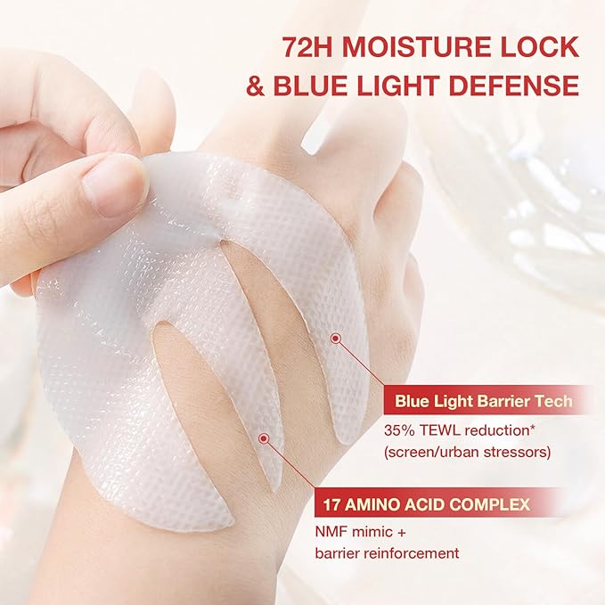 Under Eye Patches 360° Coverage, Eye Mask with Collagen Peptide, Retinol & Niacinamide, Eye Patches for Puffy Eyes and Dark Circles, Wrinkle Remover for Women, Individually Packaged 4 Pack