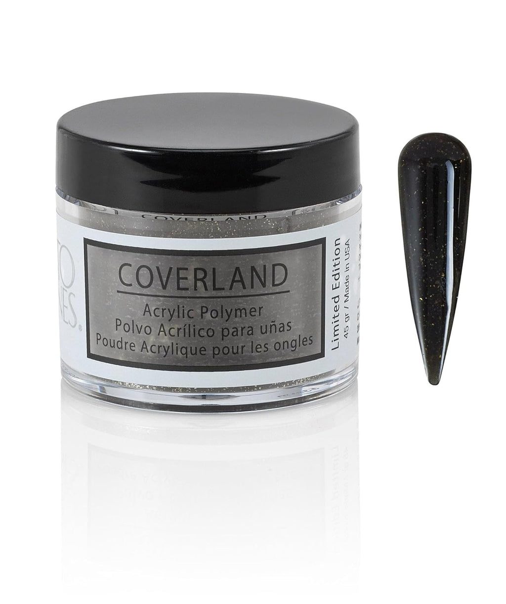 Tones Coverland Acrylic Nail Powder " Starry Night" - Limited Edition Acrylic Powder for Nail Design, Sculpting, and Masking Nail Bed Imperfections - Professional Acrylic Nail Supplies - (1.5 Oz)
