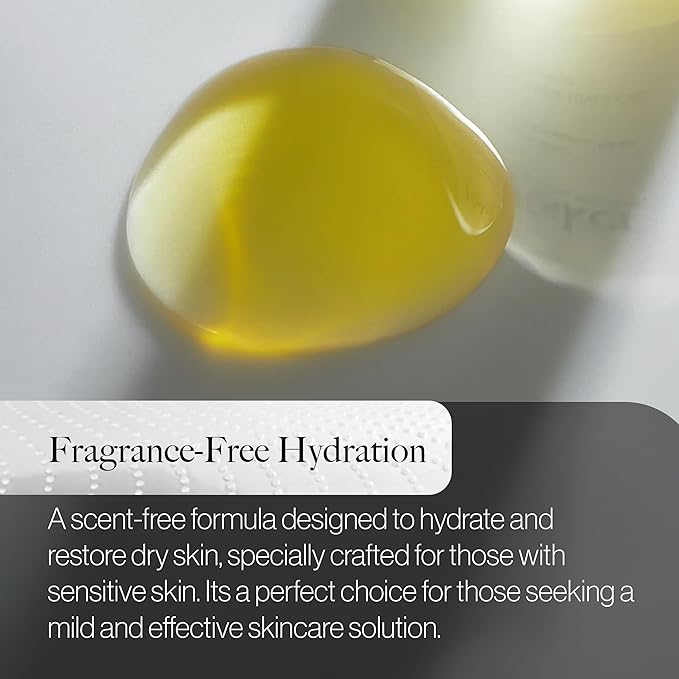 ESKER Nourishing Body Oil For Sensitive Skin Formulated to Hydrate and Retstore Dry Skin Infused with Prickly Pear Oil | Unscented | Vegan | Cruelty-Free Clean Beauty (2 fl oz | 60 ml)