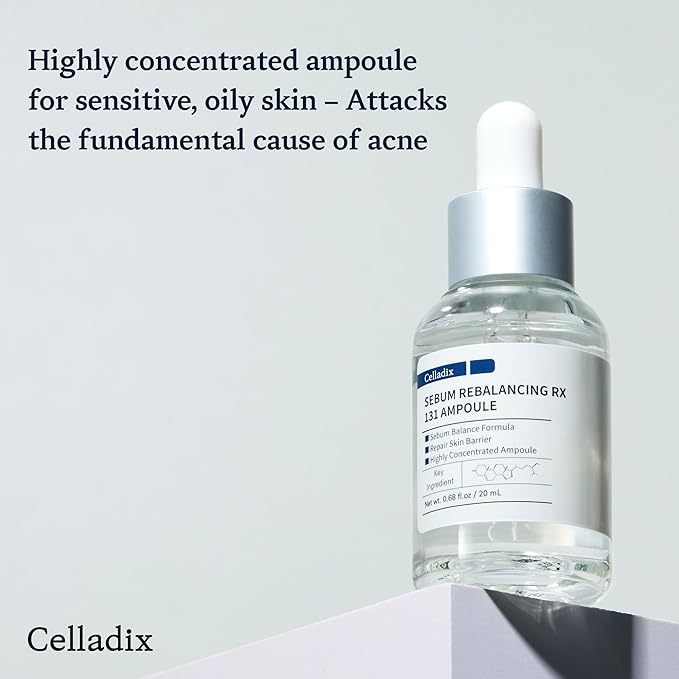 131 Daily Routine Set for Face - Acne Control, Optimal pH Balance - Skin Care Set