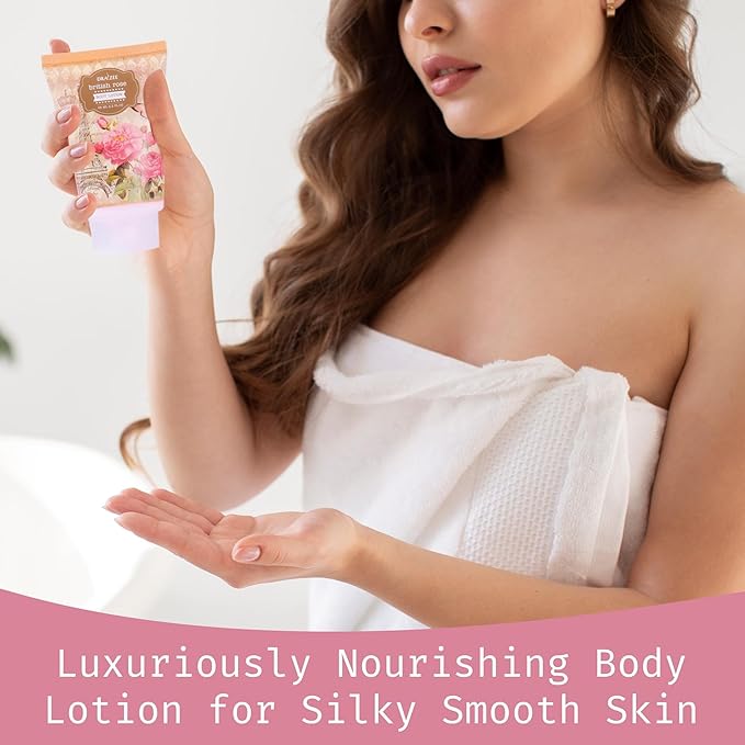 Draizee Mothers Day Gifts for Mom - Spa Gift Baskets for Women - 8 Pcs Luxury Rose Scented Heel Shoe Design Bath and Body Spa Set-Self Care Package for Women, Presents for Mom, Body Care Set for Her