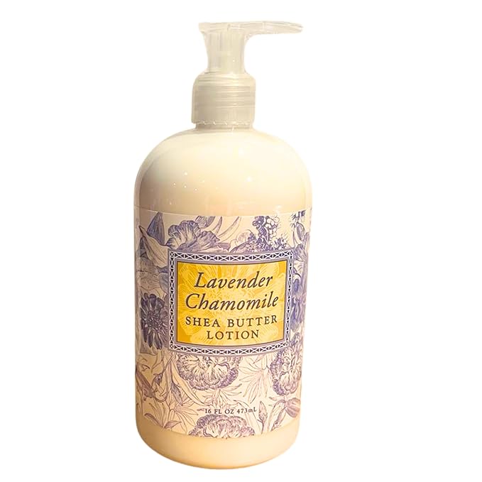 Greenwich Bay Trading Company Lavender Chamomile Lotion - Luxurious Moisturizing Lotion with Soothing Lavender and Chamomile, 16 oz.