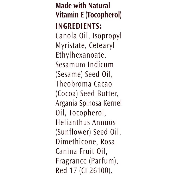 Palmer's Cocoa Butter Formula Skin Therapy Moisturizing Body Oil with Vitamin E, Rosehip Fragrance, 2 Ounces