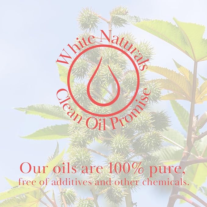 Organic Castor Oil, 100% Pure Natural, Cold Pressed for Essential Oils Mixing Natural Dry Skin Moisturizer Body & Face, Eyelash Caster Oil, Eyelashes Eyebrows Lash & Hair Growth Serum 4oz