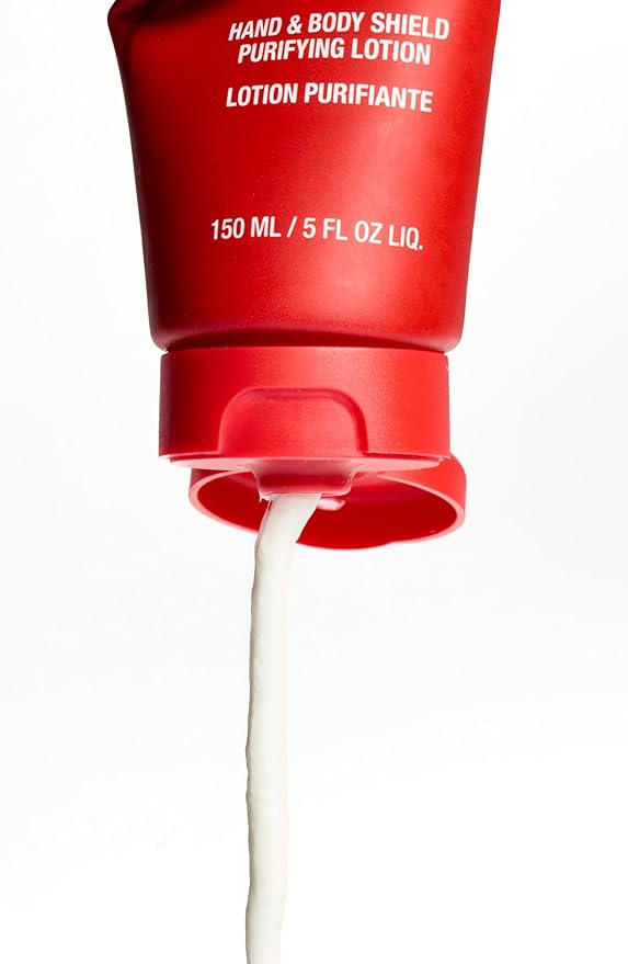 Beauty Hand & Body Shield Purifying Lotion Hydrating Protective Moisturizer with Silver Citrate & Hyaluronic Acid, 150ml