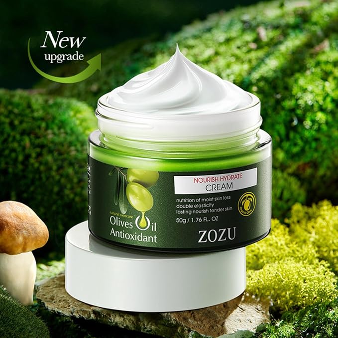 Olive Oil Skin Care Set, Olive Fruit Extract, Rich in Vitamins, Deeply Moisturising, Keeps Skin Hydrated, Valentine's Day & Holiday Set