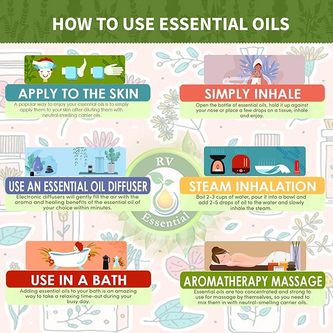 R V Essential Pure Labdanum Essential Oil 300ml (10oz)- Cistus Ladaniferus (100% Pure and Natural Steam Distilled)