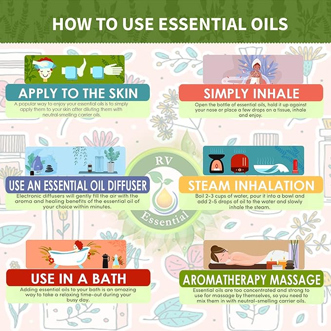 R V Essential Pure Labdanum Essential Oil 1250ml (42oz)- Cistus Ladaniferus (100% Pure and Natural Steam Distilled)