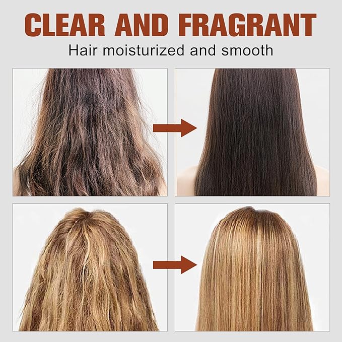 Nourishing Magical Treatment,Hair Repair Cream,Magical Hair Mask,5 Seconds to Restore Soft Hair,Deep Conditioning Hair Mask for Dry Damaged Hair (2pcs)