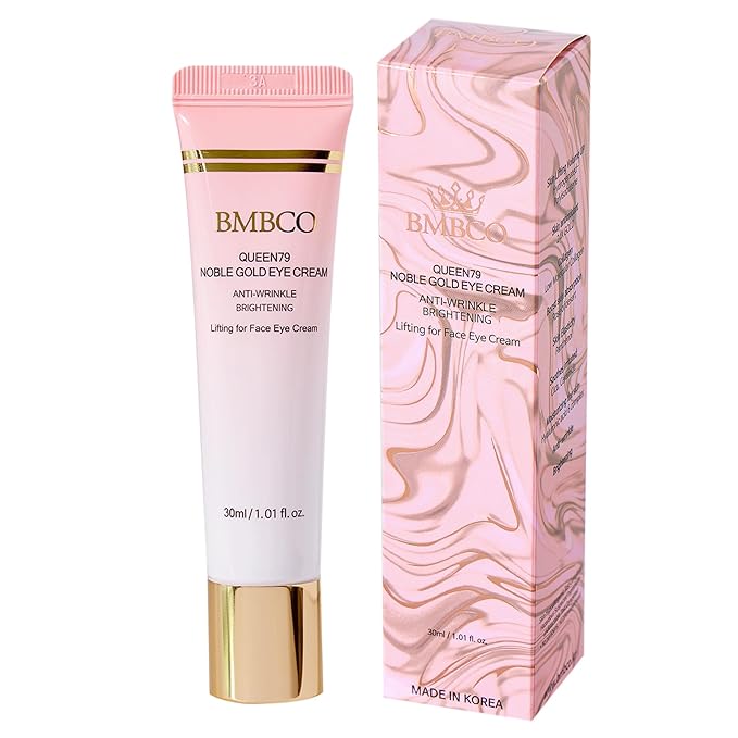 24K Gold Eye Cream – Dark Circle & Wrinkle Treatment, Hydrating & Brightening Under Eye Care, Anti-Aging & Firming for Fine Lines, Korean Skincare for Women & Men