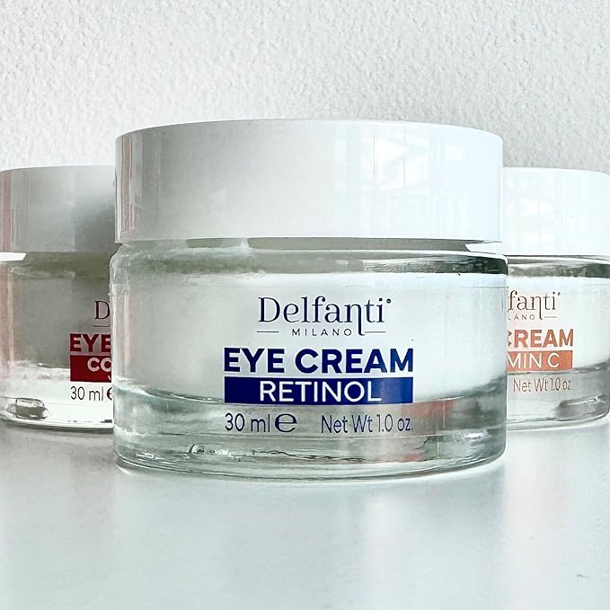Delfanti-Milano • RETINOL REPAIR EYE CREAM • Anti Aging • Reduces Fine Lines • Fast Result • Vegan • Made in Italy