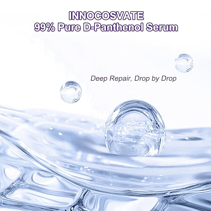 Pure D-Panthenol Serum, 99% Concentration,1.23oz,35g – Hydrating Multi-Use Formula for Sensitive Skin & Hair, DIY-Friendly Skincare Base