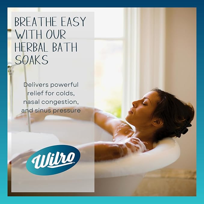 Wilro Soothing, Aromatic Bath Salts, 3 Pack, Menthol Lavender