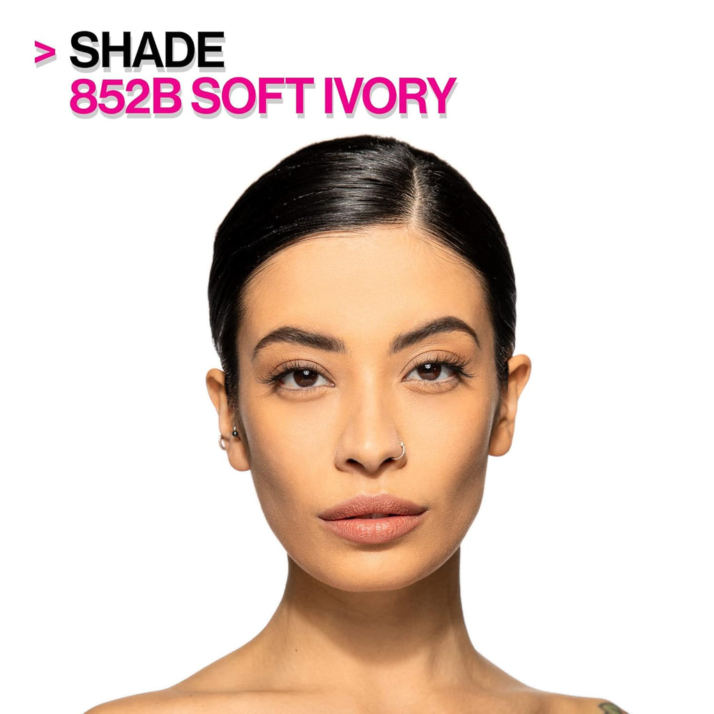 wet n wild Photo Focus Matte Foundation Stick Makeup, Soft Ivory | Vegan & Cruelty-Free