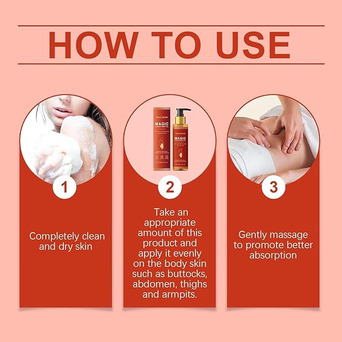 Body Firming Oil – Full Body Use, Hydrating and Firming Skin Oil for Arms, Chest, and Thighs – with Vitamin E, Rosehip, and Almond Oil. (1)