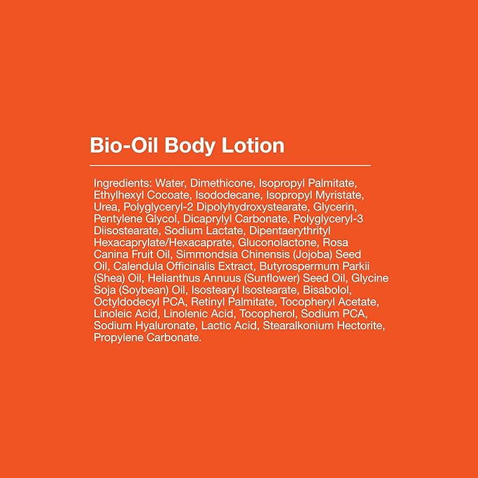 Bio-Oil Moisturizing Body Lotion for Dry Skin, Ultra-Lightweight High-Oil Hydration, with Jojoba Oil, Rosehip Oil, Shea Oil, and Hyaluronic Acid, 8.5 oz