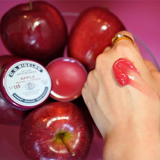 C.O. Bigelow All Purpose Salves, Variety Pack of 3 Lip Balm Tins for Chapped Lips & Dry Skin, Coco Vanilla, Apple, Herbal Mint Moisturizing Lip and Skin Salves, 0.8 oz each