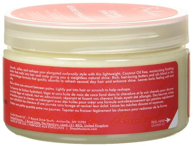Shea Moisture Red Palm Oil & Cocoa Butter Shine Butter, 3.75 Pound