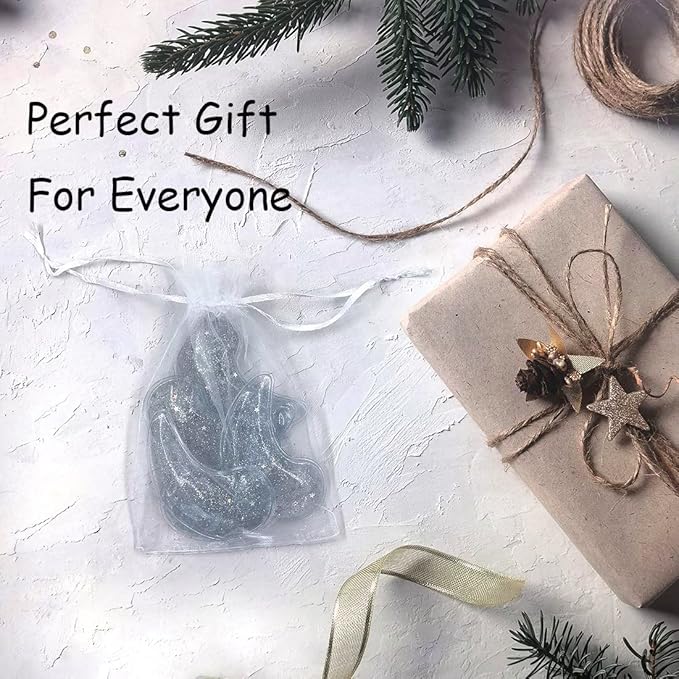 Reusable Gel Eye Ice Pack, Cooling Eye Pad, Hot ＆ Cold Treatment for Eye Strain, Eye Swelling, Eye Redness, Puffy Eyes, Dark Circles, Smooth Fine Lines, and Eye Recover Surgery. (Clear ＆ 10PCS)