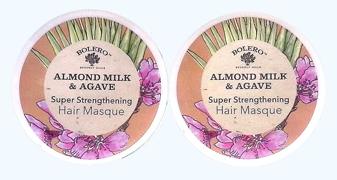 Almond Milk & Agave Super Strengthening Hair Masque 5fl oz (147.8ml) (set of 2 Pack)